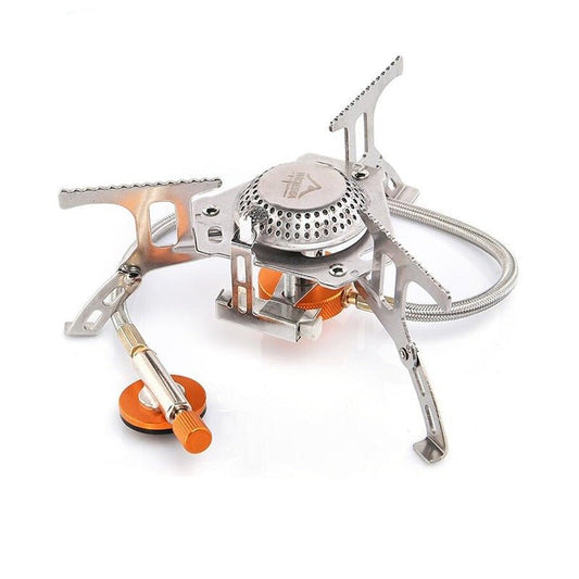 Camping Gas Stove Outdoor Tourist Burner Strong Fire Heater Tourism Cooker Survival Furnace Supplies Equipment Picnic-0