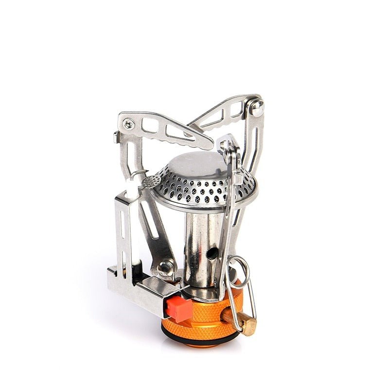 Camping One-piece Gas Stove Heater Tourist Burner Foldable Outdoor Picnic Kitchen Equipment Supplies Survival Furnace-0